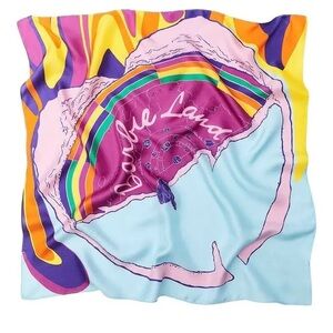 Zara Barbie the movie silk scarf